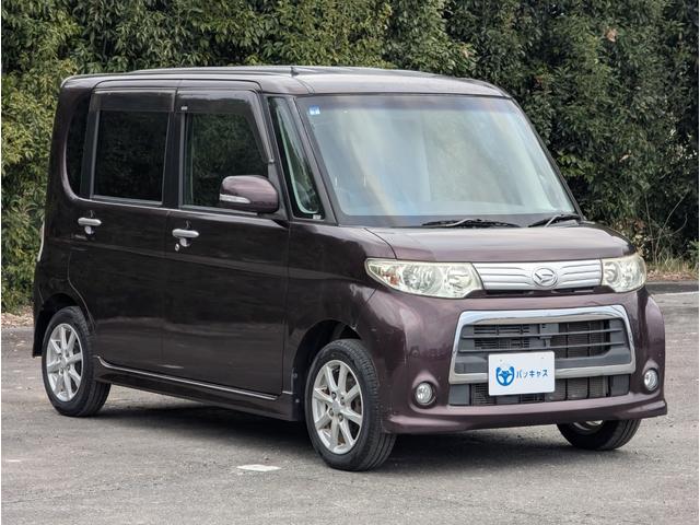 タント カスタムＸ　ＥＴＣ　ＳＤナビ　ワンセグＴＶ　Ｂｌｕｅｔｏｏｔｈ　ＣＤ　ＤＶＤ　ＨＩＤヘッドライト　フォグランプ　純正１４ｉｎアルミホイール　スマートキー　片側パワースライドドア　ベンチシート　ミラクルオープンドア（13枚目）
