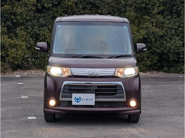 タント カスタムＸ　ＥＴＣ　ＳＤナビ　ワンセグＴＶ　Ｂｌｕｅｔｏｏｔｈ　ＣＤ　ＤＶＤ　ＨＩＤヘッドライト　フォグランプ　純正１４ｉｎアルミホイール　スマートキー　片側パワースライドドア　ベンチシート　ミラクルオープンドア（17枚目）