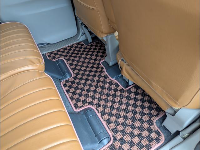 パレット Ｘ　スマートキー２個　片側パワースライドドア　ナビＴＶ　メモリーナビ　フルセグＴＶ　ＣＤ　ＤＶＤ　Ｂｌｕｅｔｏｏｔｈ　純正１４ｉｎアルミホイール　オートエアコン　電動格納ミラー　ベンチシート　シートカバー（13枚目）