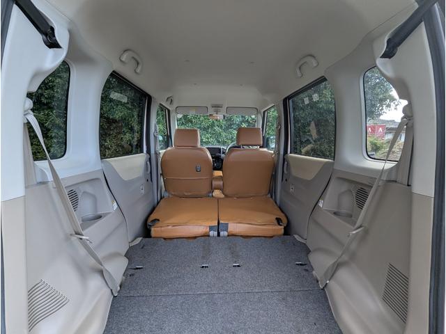 パレット Ｘ　スマートキー２個　片側パワースライドドア　ナビＴＶ　メモリーナビ　フルセグＴＶ　ＣＤ　ＤＶＤ　Ｂｌｕｅｔｏｏｔｈ　純正１４ｉｎアルミホイール　オートエアコン　電動格納ミラー　ベンチシート　シートカバー（34枚目）