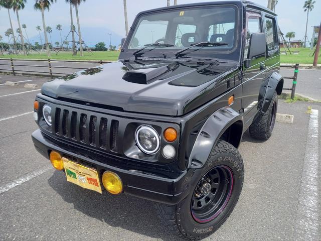 スズキ ジムニー ランドベンチャー 修復事故歴無 ａｔ 禁煙車 黒全塗装 リフトｕｐ ｕｓｂ付ｃｄ 78 0万円 平成8年 1996年 鹿児島県 中古 車 価格 Com