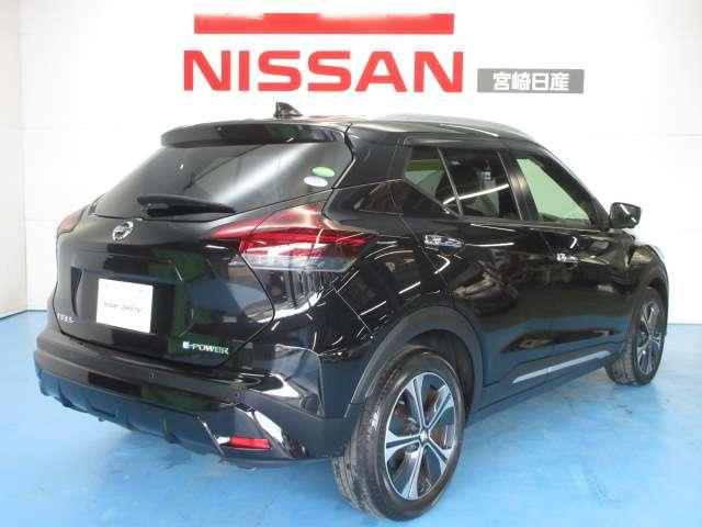 キックス １．２　Ｘ　（ｅ－ＰＯＷＥＲ）　ワンオ－ナ－車　追従クルコン　スマートキー　レーンアシスト　パワーステアリング　ナビ　整備記録簿有　メモリーナビ　サイドエアバッグ　アルミ　ＡＡＣ　キーレス　パワーウィンドウ　ＡＢＳ　Ｗエアバック（5枚目）