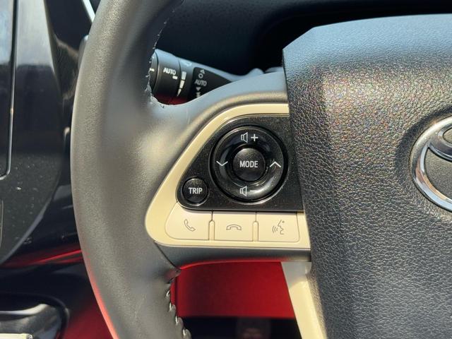 プリウス Ａ　エアロ（Ｆ，Ｓ，Ｒ，ＬＥＤ）　ＢＬＩＴＺ車高調　トヨタセーフティセンス　ＢＳＭ　ＨＵＤ　ビルトインＥＴＣ　ドラレコ　サンルーフ　ナビ　フルセグＴＶ　バックカメラ　レーダークルーズコントロール（20枚目）