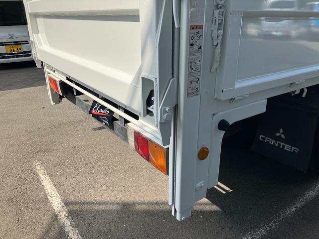 キャンター 　３ｔ　パワーゲート　４９００Ｄターボ　ワイドボディ　荷台鉄板張り　６速マニュアル　ＥＴＣ（19枚目）