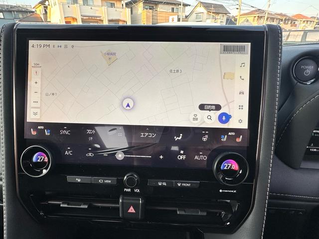 アルファードハイブリッド Z モデリスエアロ・マフラー・AW・左右独立ムーンルーフ+後席パワーサイドサンシェード・ITSコネクト・カラーヘッドアップディスプレイ・ユニバーサルステップスライドドア左右・14型後席モニタ- スモーク(23枚目)