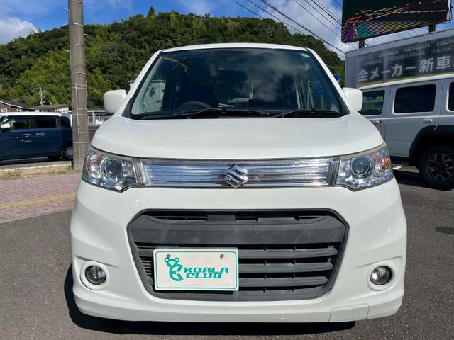 ワゴンRスティングレー X 社外7インチナビ Bluetooth接続 スマートキー 純正HID(2枚目)