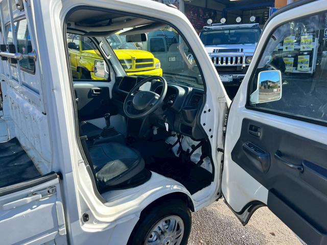 キャリイトラック ＫＸ　ＫＥＮＷＯＯＤ７インチワイドナビ　Ｂｌｕｅｔｏｏｔｈ接続　ＥＴＣ車載器（9枚目）