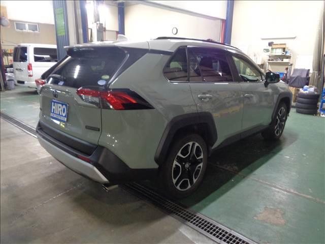 RAV4 Adventure ワンオーナー禁煙車 アルパイン10インチナビ インナーミラー(3枚目)