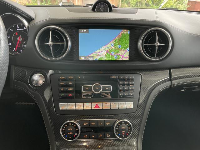SL SL63 ユーザー買取 禁煙車 車検令和9年9月30日 黒革シート 純19AW 純ナビTV バックカメラ ETC GPSレーダー オートトランク カーボンインテリアトリム 純スマートキー2個(18枚目)