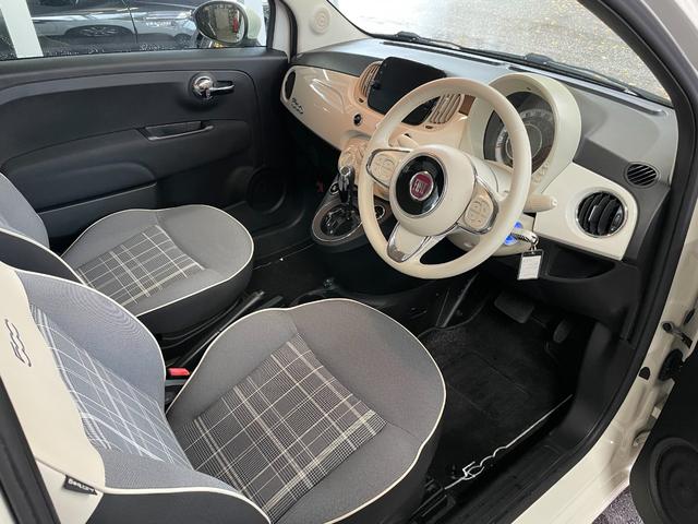 500 ツインエア ポップ 禁煙車 フィアット14インチアルミ 純正ディスプレイオーディオ 純正フロント&リヤドラレコ ETC 純正キーレス付キー 純正フロアマット(10枚目)