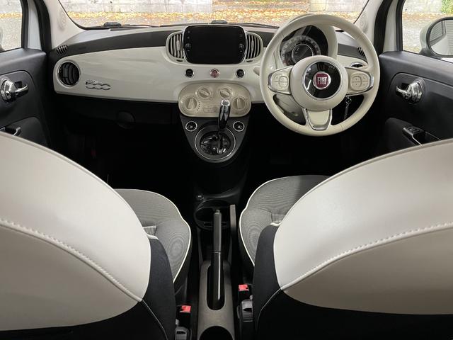 500 ツインエア ポップ 禁煙車 フィアット14インチアルミ 純正ディスプレイオーディオ 純正フロント&リヤドラレコ ETC 純正キーレス付キー 純正フロアマット(12枚目)