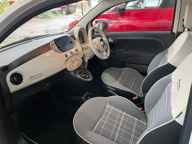 500 ツインエア ポップ 禁煙車 フィアット14インチアルミ 純正ディスプレイオーディオ 純正フロント&リヤドラレコ ETC 純正キーレス付キー 純正フロアマット(14枚目)