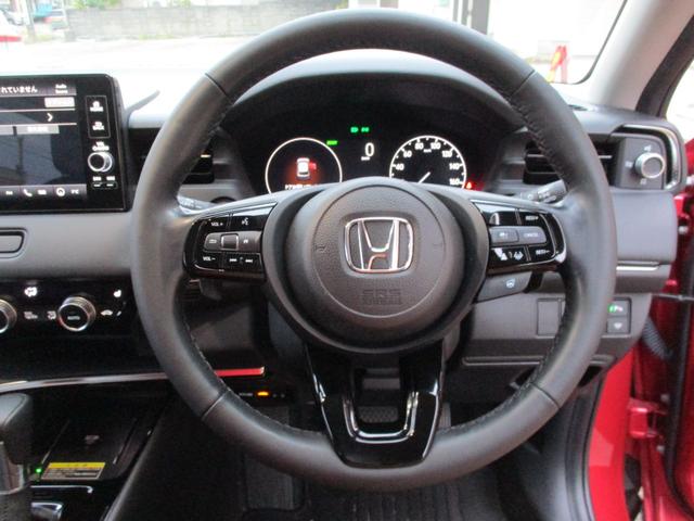 ヴェゼル ｅ：ＨＥＶ　Ｚ　衝突軽減ブレーキ　バックカメラ　純正９型ディスプレイオーディオ　ドラレコ　ＥＴＣ　ＬＥＤオートライト　純正１８インチＡＷ　パワーバックドア　クルコン　シートヒーター　当店ノリドキリースアップ車（18枚目）