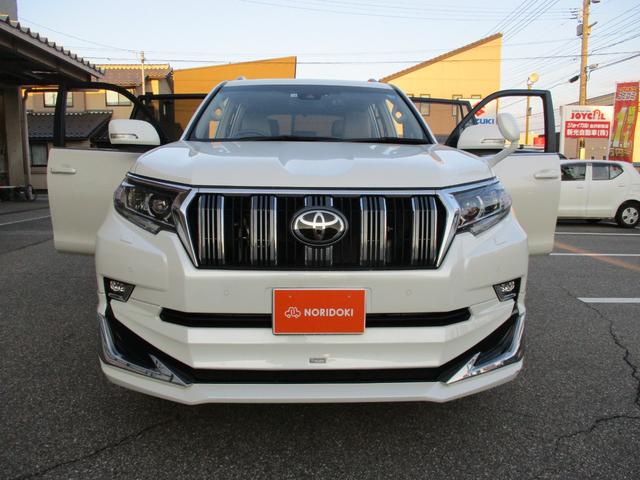 ランドクルーザープラド ＴＸ　Ｌパッケージ　４ＷＤ　ディーゼル　衝突軽減ブレーキ　モデリスタエアロ　サンルーフ　本革シート　バックカメラ　フルセグナビ　ＥＴＣ　６エアバッグ　ＬＥＤオートライト　クルコン　リースアップ　ユーザー買取ワンオーナー車（11枚目）