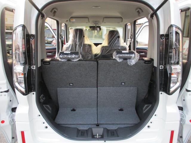 スペーシアカスタム ハイブリッドGS 4WD 届出済未使用車 衝突軽減ブレーキ USB 4エアバッグ LEDオートライト 左パワースライド シートヒーター クルコン レーンアシスト 純正アルミ 横滑り防止(23枚目)