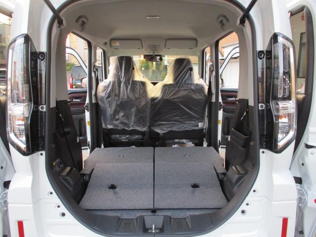 スペーシアカスタム ハイブリッドGS 4WD 届出済未使用車 衝突軽減ブレーキ USB 4エアバッグ LEDオートライト 左パワースライド シートヒーター クルコン レーンアシスト 純正アルミ 横滑り防止(26枚目)