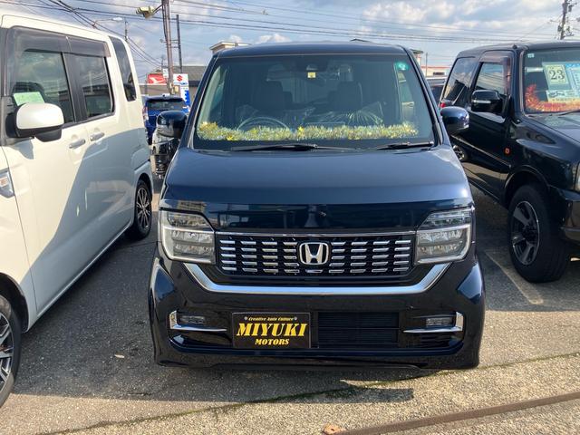 Ｎ－ＷＧＮカスタム Ｌ・ターボホンダセンシング　スマートキー　衝突被害軽減システム　ナビ　バックカメラ　Ｂｌｕｅｔｏｏｔｈ接続　ＥＴＣ　オートクルーズコントロール　レーンアシスト　クリアランスソナー　ＬＥＤヘッドライト　シートヒーター（2枚目）