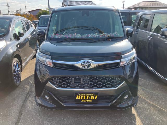 タンク カスタムG-T スマートキー 両側電動スライドドア 衝突被害軽減システム オートクルーズコントロール LEDヘッドライト ナビ バックカメラ Bluetooth接続 ドライブレコーダー TV CD DVD(2枚目)