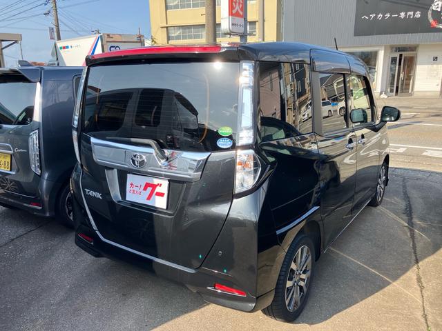 タンク カスタムG-T スマートキー 両側電動スライドドア 衝突被害軽減システム オートクルーズコントロール LEDヘッドライト ナビ バックカメラ Bluetooth接続 ドライブレコーダー TV CD DVD(16枚目)