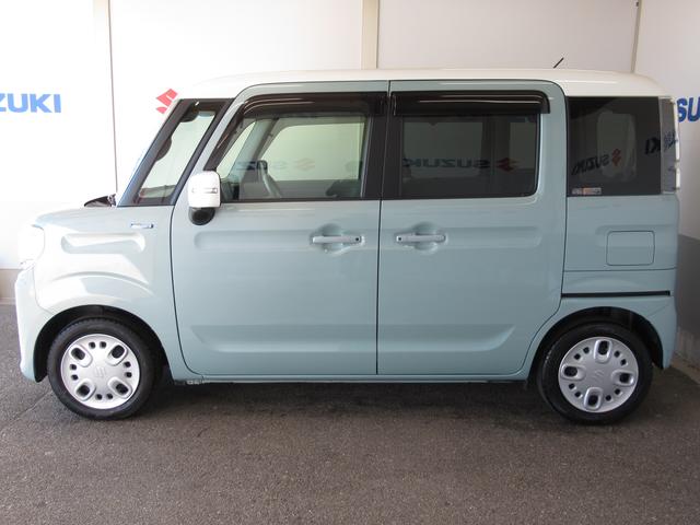 スペーシア HYBRID X アダプティブクルーズコントロール 両側電動スライドドア オートライト プッシュスタート シートヒーター オートエアコン 衝突被害軽減システム アイドリングストップ 横滑り防止機能 衝突安全ボディ 盗難防止システム(5枚目)