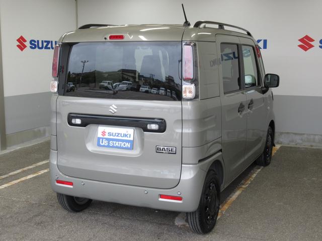 スペーシアベース XF アダプティブクルーズコントロール オートライト プッシュスタート シートヒーター オートエアコン 衝突被害軽減システム アイドリングストップ 横滑り防止機能 衝突安全ボディ 盗難防止システム(3枚目)