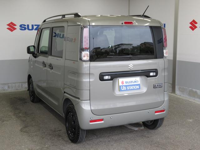 スペーシアベース XF アダプティブクルーズコントロール オートライト プッシュスタート シートヒーター オートエアコン 衝突被害軽減システム アイドリングストップ 横滑り防止機能 衝突安全ボディ 盗難防止システム(4枚目)