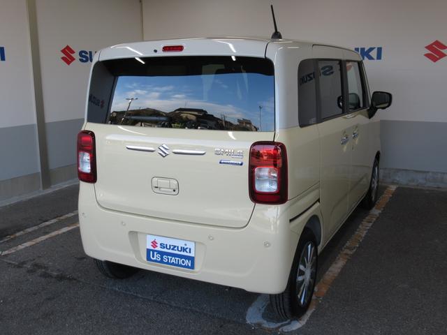 ワゴンRスマイル HYBRID X 4WD カーナビ/全方位カメラ スズキコネクト対応通信機 アダプティブクルーズコントロール プッシュスタート シートヒーター 衝突被害軽減システム アイドリングストップ 横滑り防止機能 衝突安全ボディ 盗難防止システム(3枚目)