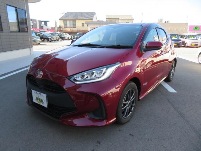 ヤリス ハイブリッドＺ　ＬＥＤヘッドライト　クリアランスソナー　フルセグ　バッグカメラ　クルーズコントロール　ＥＴＣ　シートヒーター　ハーフレザーシート　ディスプレイオーディオ（6枚目）