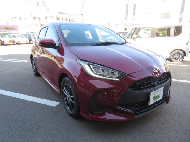 ヤリス ハイブリッドＺ　ＬＥＤヘッドライト　クリアランスソナー　フルセグ　バッグカメラ　クルーズコントロール　ＥＴＣ　シートヒーター　ハーフレザーシート　ディスプレイオーディオ（7枚目）
