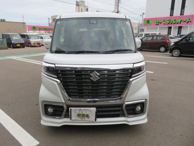 スペーシアカスタム ハイブリッドXS オートエアコン LEDヘッドライト 両側電動スライドドア コーナーセンサー フルセグ メモリナビ バックカメラ 全方位モニター ETC 前後ドライイブレコーダー 8インチナビ(2枚目)