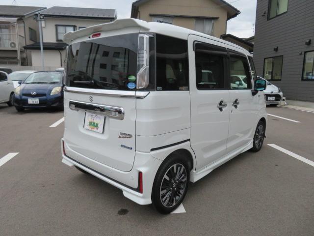 スペーシアカスタム ハイブリッドXS オートエアコン LEDヘッドライト 両側電動スライドドア コーナーセンサー フルセグ メモリナビ バックカメラ 全方位モニター ETC 前後ドライイブレコーダー 8インチナビ(8枚目)