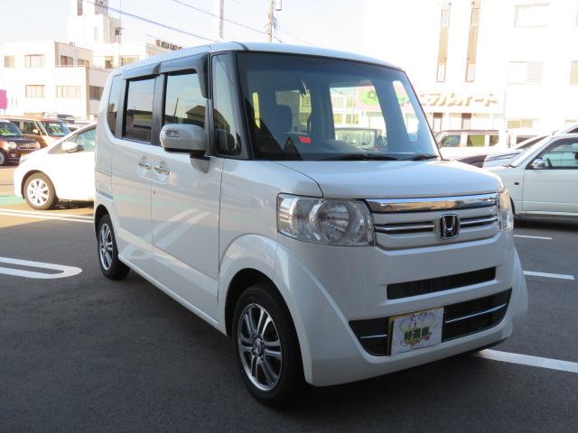 N-BOX G・Lパッケージ オートエアコン パワーステアリング アイドリングストップ CD DVD フルセグ メモリナビ バックカメラ ETC 電動スライドドア(7枚目)