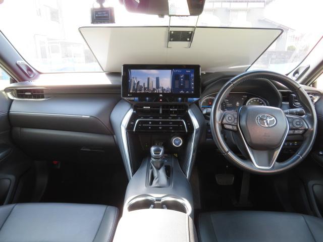 ハリアーハイブリッド Z オートエアコン クルーズコントロール LEDヘッドライト 4WD クリアランスソナー フルセグ メモリナビ 全方位モニター ETC ワンオーナー BSM(15枚目)