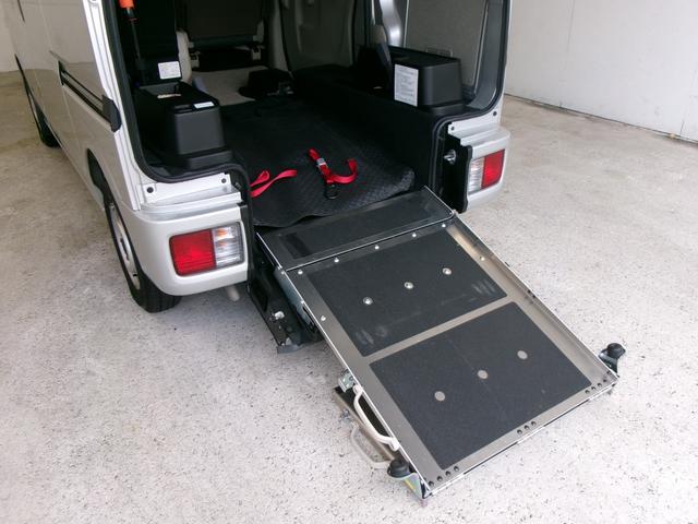エブリイ 　４ＷＤ　車いす移動車助手席側リアシート　ウィズ仕様スロープ　電動ウインチ付き　禁煙車　法人ワンオーナー車　ストラーダナビＴＶフルセグＢｌｕｅｔｏｏｔｈ　ユピテルドライブレコーダー付（50枚目）