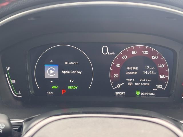 シビック e:HEV リアスポイラー BOSEサウンド ハーフレザーシート パワーシート シートヒーター LEDライト フォグ 置くだけ充電 ETC2.0 前後ドラレコ フルセグTV Bluetooth(21枚目)