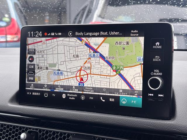 シビック e:HEV リアスポイラー BOSEサウンド ハーフレザーシート パワーシート シートヒーター LEDライト フォグ 置くだけ充電 ETC2.0 前後ドラレコ フルセグTV Bluetooth(23枚目)