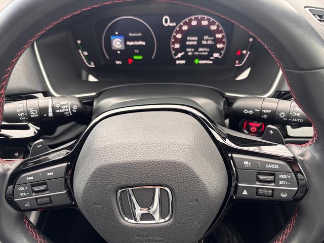 シビック e:HEV リアスポイラー BOSEサウンド ハーフレザーシート パワーシート シートヒーター LEDライト フォグ 置くだけ充電 ETC2.0 前後ドラレコ フルセグTV Bluetooth(39枚目)