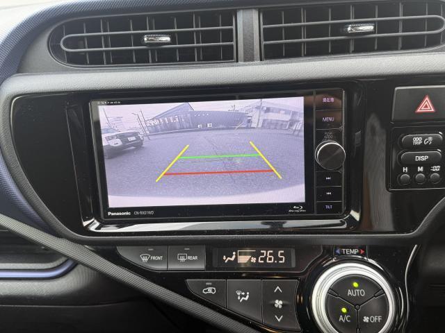 アクア Ｓ　ＥＴＣ　ドライブレコーダー　スマートキー　バックモニター　ナビ（Ｂｌｕｅｔｏｏｔｈオーディオ・フルセグテレビ・Ｂｌｕ－ｒａｙ）　オートライト　横滑り防止装置　ＡＢＳ　電動格納ミラー　盗難防止装置（10枚目）