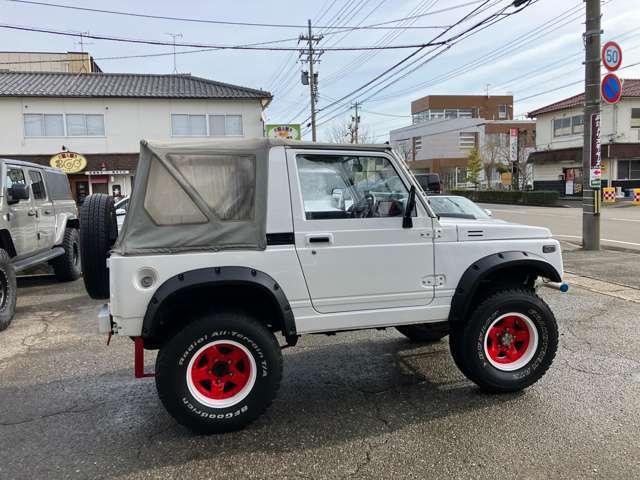 ジムニー インタークーラーターボ メタル 4WD 5速マニュアル ホロ リフトアップ 社外ホイール(7枚目)