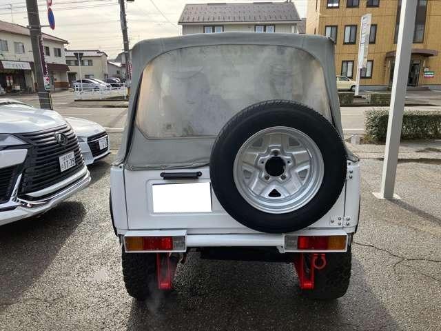 ジムニー インタークーラーターボ メタル 4WD 5速マニュアル ホロ リフトアップ 社外ホイール(9枚目)