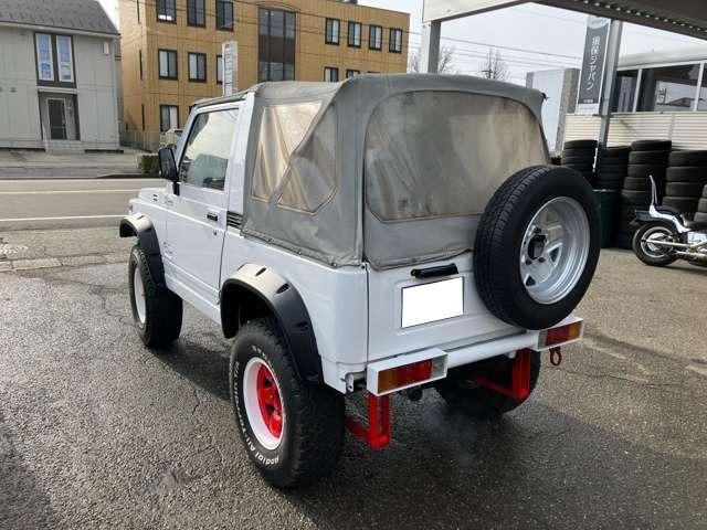 ジムニー インタークーラーターボ メタル 4WD 5速マニュアル ホロ リフトアップ 社外ホイール(10枚目)