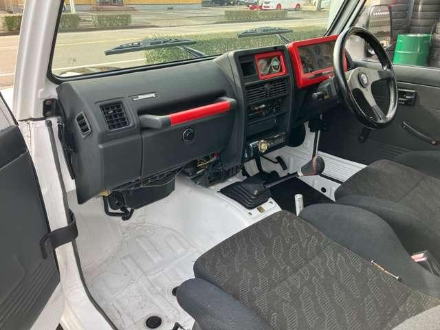 ジムニー インタークーラーターボ メタル 4WD 5速マニュアル ホロ リフトアップ 社外ホイール(22枚目)