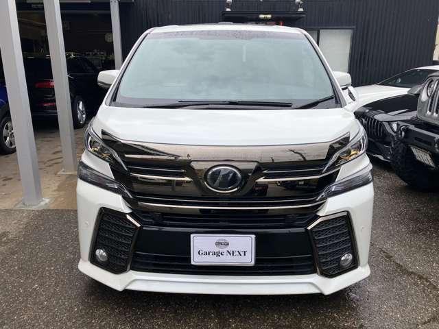 ヴェルファイア 2.5Z Aエディション ゴールデンアイズ 土足禁止車両 サンルーフ メモリーナビ フルセグTV バックカメラ Bluetoothオーディオ 後席モニター ETC 両側パワースライドドア スマートキープッシュスタート(2枚目)