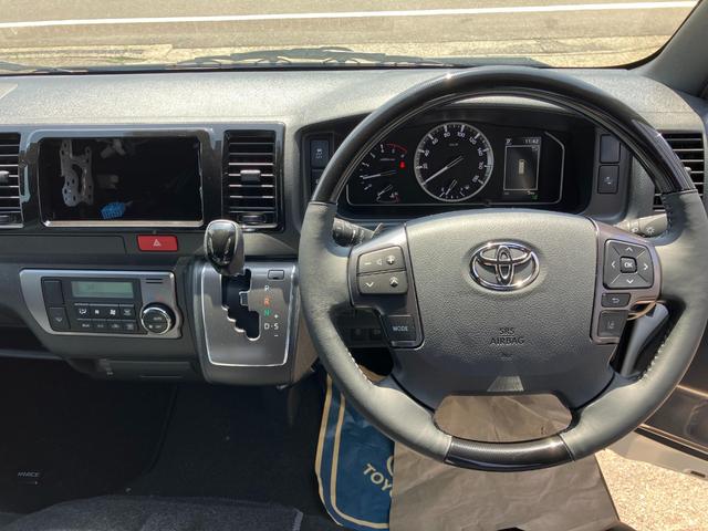 ハイエースバン ロングスーパーGL ダークプライムS ディーゼルターボ 4WD 登録済未使用車 盗難防止システム オートマチックハイビーム ETC ESC スマートキー プッシュスタート 両側電動スライドドア レーンアシスト(30枚目)