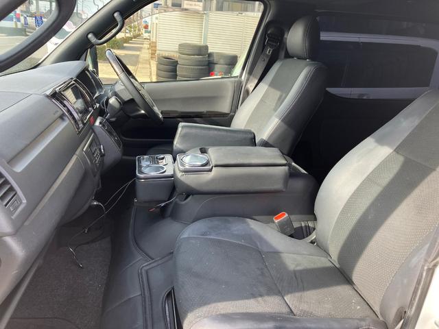 ハイエースバン スーパーGL ダークプライムII ロングボディ ディーゼルターボ 4WD スポイラー ベッドキット ETC 盗難防止システム 衝突安全ボディ 衝突被害軽減システム オートマチックハイビーム メモリーナビ フルセグTV バッグカメラ(51枚目)