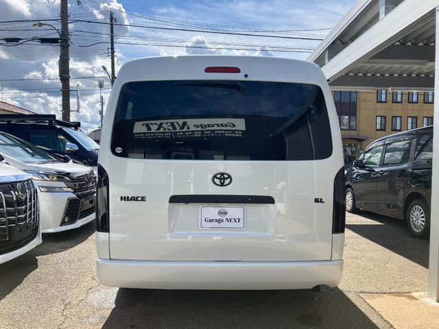 ハイエースワゴン GL ロング ミドルルーフ 4WD バットフェイス ローダウン ベットキット 盗難防止システム ETC フルセグTV 後席モニター バックカメラ メモリーナビ レーンアシスト スマートキー プッシュスタート(5枚目)