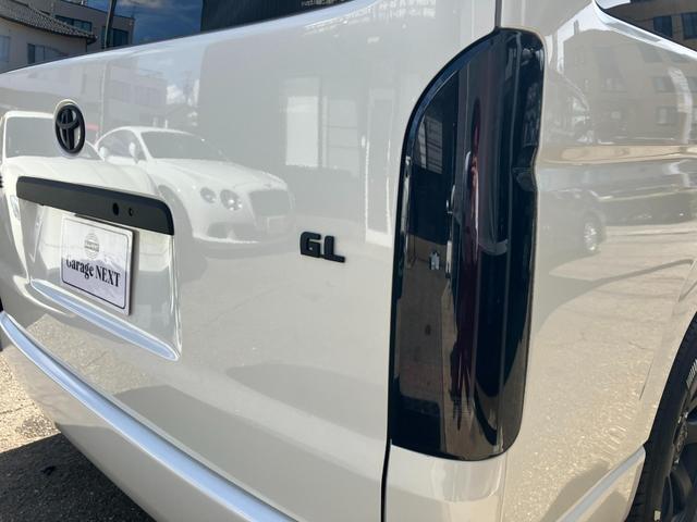 ハイエースワゴン GL ロング ミドルルーフ 4WD バットフェイス ローダウン ベットキット 盗難防止システム ETC フルセグTV 後席モニター バックカメラ メモリーナビ レーンアシスト スマートキー プッシュスタート(15枚目)