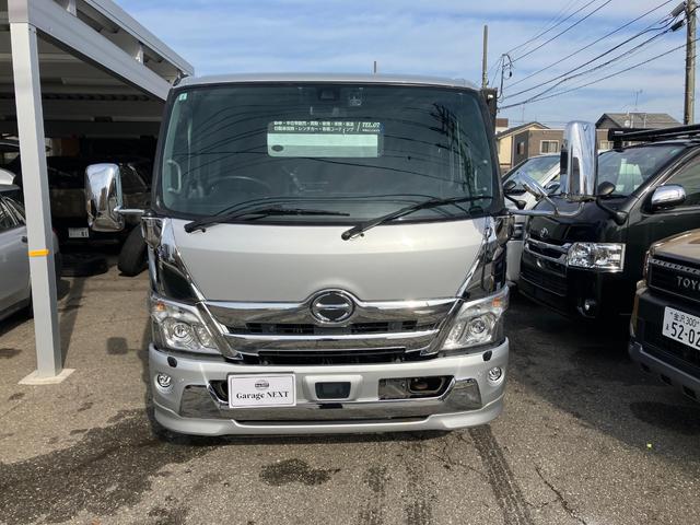 デュトロ 　積載車　ダダノ製　Ｓライド　フルフラット　積載量２０００　電動ゲート　キーレスエントリー　ＤＶＤ　ＣＤ　メモリーナビ　フルセグＴＶ　ドラレコ　ＥＴＣ　アイドリングストップ　レーンアシスト（2枚目）