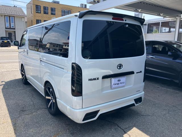 ハイエースバン スーパーGL ダークプライム ロングボディ ディーゼルターボ 4WD メモリーナビ フルセグTV バックカメラ Bluetoothオーディオ ETC フルフラット スマートキー プッシュスタート(6枚目)