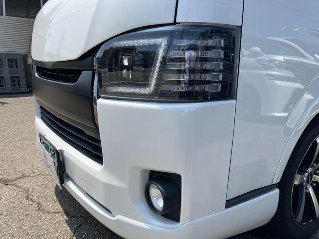 ハイエースバン スーパーGL ダークプライム ロングボディ ディーゼルターボ 4WD メモリーナビ フルセグTV バックカメラ Bluetoothオーディオ ETC フルフラット スマートキー プッシュスタート(11枚目)